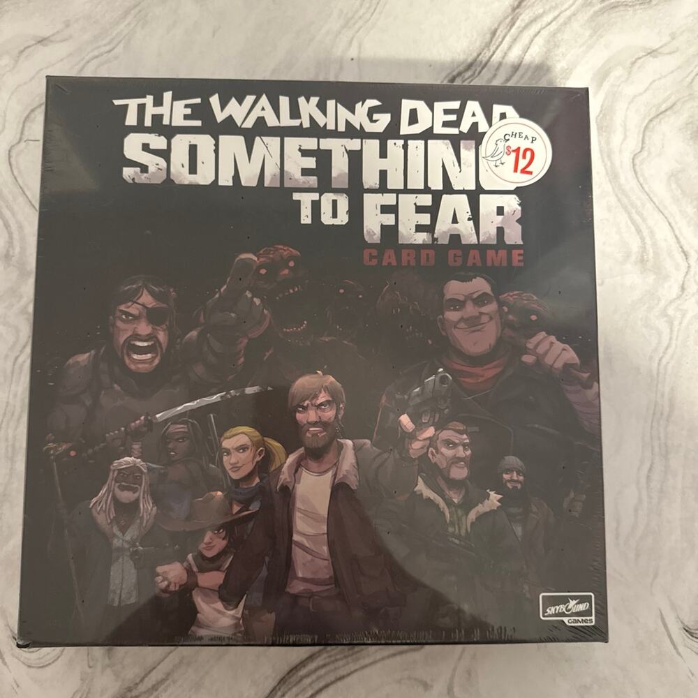 The Walking Dead something to fear card game